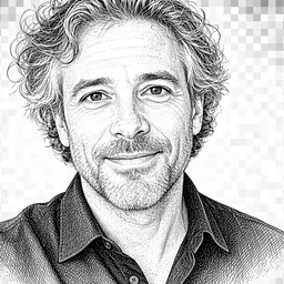 Illustrated portrait of Christopher McAllister